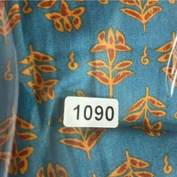 NWT Luna Moon Prairie Peasant Crocheted Accent Maxi Teal Skirt Size Medium - Picture 13 of 13